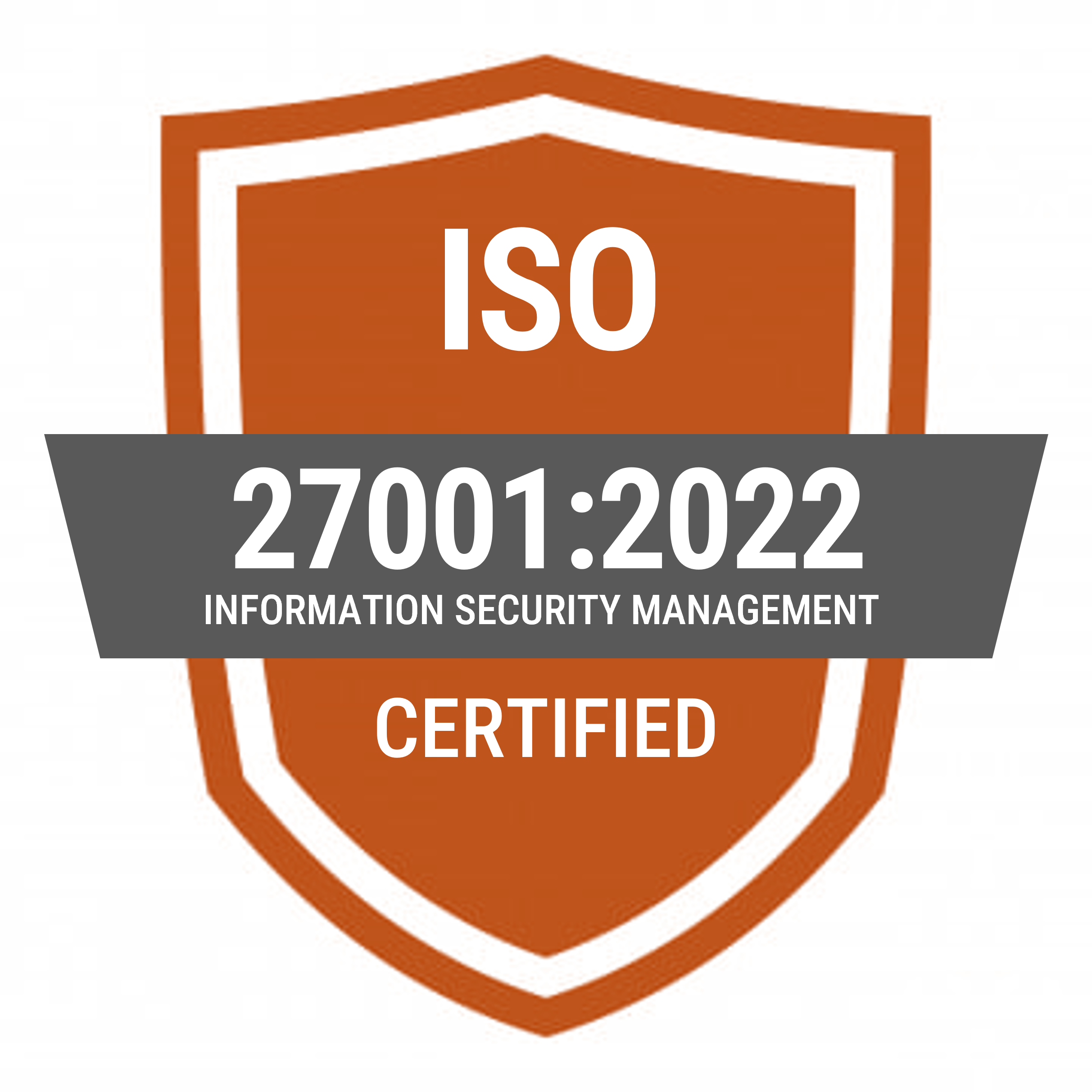 Iso certified 27001:2022